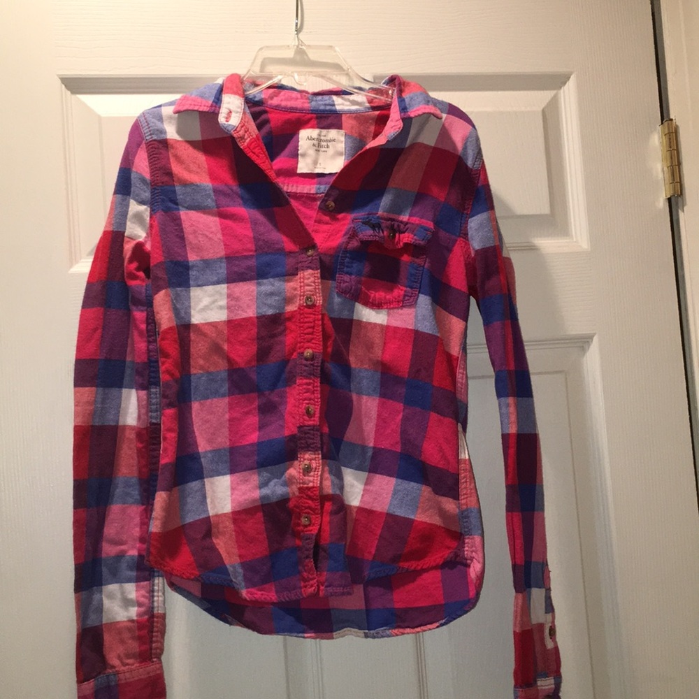 Abercrombie & Fitch Plaid button up